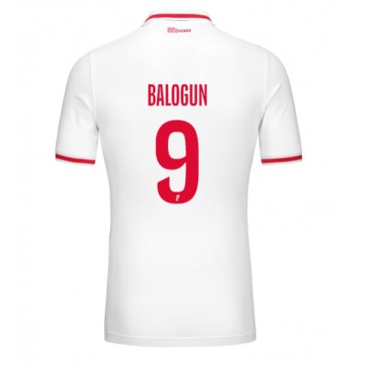 Dres AS Monaco Folarin Balogun #9 Domaci 2024-25 Kratak Rukav Dres AS Monaco Folarin Balogun #9 Domaci 2024-25 Kratak Rukav